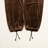 Original Velour Easy Pants / Dark Brown
