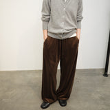 Original Velour Easy Pants / Dark Brown