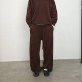 Original Cashmere Knit Pants / Brown