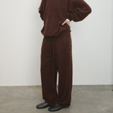 Original Cashmere Knit Pants / Brown