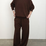 Original Cashmere Knit Pants / Brown