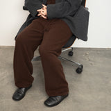 Original Cashmere Knit Pants / Brown