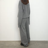 Original Cashmere Knit Pants / Grey
