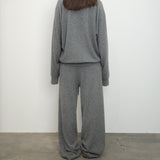 Original Cashmere Knit Pants / Grey
