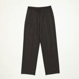 Original Wool Drawstring Pants / Olive Brown