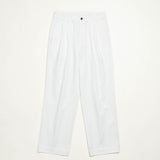 Original Washed Cotton Twill Pants / White