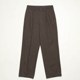 Original Washed Cotton Twill Pants / Olive Brown