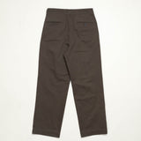 Original Washed Cotton Twill Pants / Olive Brown