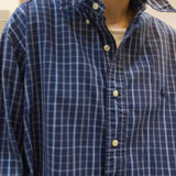 Ralph Lauren Cotton Checked Shirts Blue