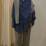 Ralph Lauren Cotton Checked Shirts Blue