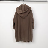 Wool Cashmere Hooded Coat