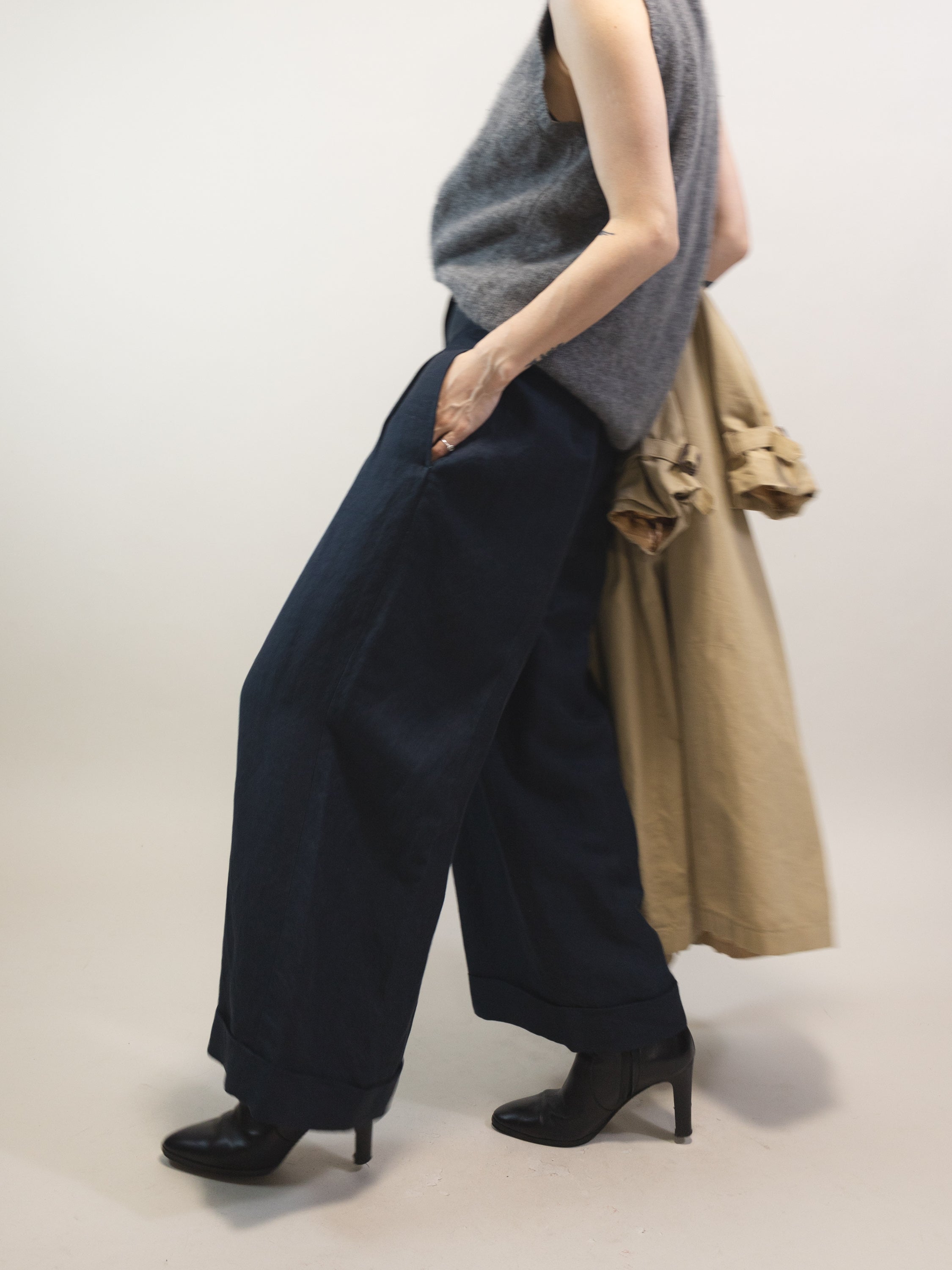 CELINE by Phoebe Philo Linen Pants