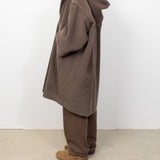 Wool Cashmere Hooded Coat