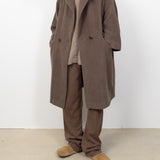 Wool Cashmere Hooded Coat