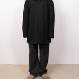 Wool Medium Coat Charcoal grey