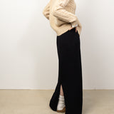 Pure Wool Cable Knit Cardigan