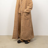 Boa Hooded Long Coat