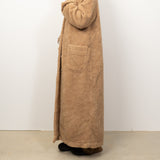 Boa Hooded Long Coat