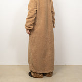 Boa Hooded Long Coat