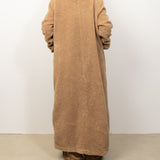 Boa Hooded Long Coat