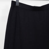 Knit Easy Skirt Black