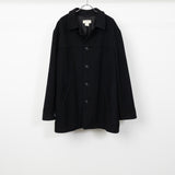 J.CREW Wool Medium Coat Black