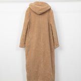 Boa Hooded Long Coat