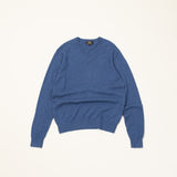 Cashmere V Neck Knit Blue