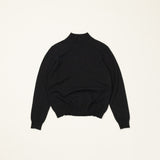 Cashmere High Neck Knit Black