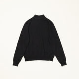 Cashmere High Neck Knit Black