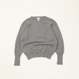 Cashmere Crew Neck Knit Grey