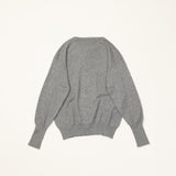 Cashmere Crew Neck Knit Grey