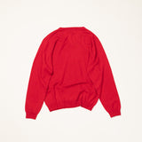 Cashmere V Neck Knit Red