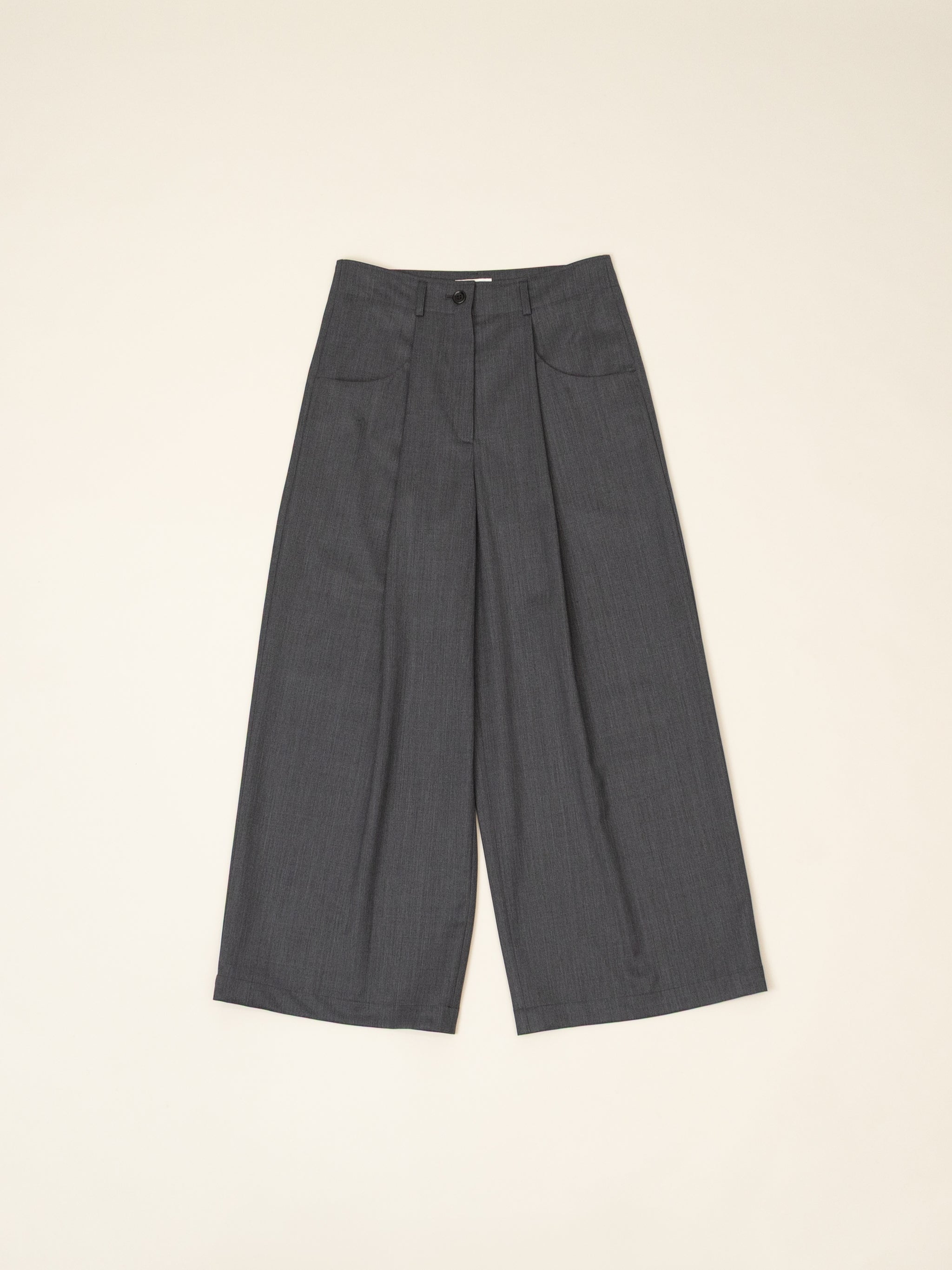 OOTHO Original Tuck Wide Pants／ベージュ Original Tuck Wide Pants / Sand Beige – OOTHO