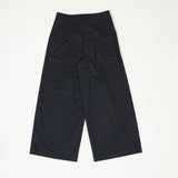 Original Wool Tuck Wide Pants / Black