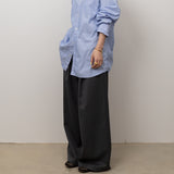 Original Tuck Wide Pants / Grey