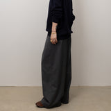 Original Tuck Wide Pants / Grey