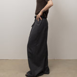 Original Tuck Wide Pants / Grey