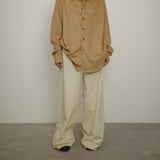Original Faux Suede Shirt / Camel