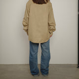 Original Faux Suede Shirt / Sand