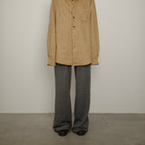 Original Faux Suede Shirt / Camel