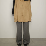 Original Faux Suede Shirt / Camel