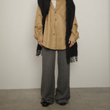 Original Faux Suede Shirt / Camel