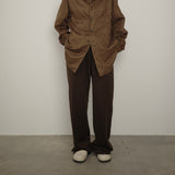 Original Faux Suede Shirt / Dark Brown