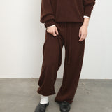 Original Cashmere Knit Pants / Brown