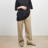 Original Wool Drawstring Pants / Sand Beige