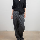 Original Wool Drawstring Pants / Grey