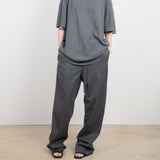 Original Wool Drawstring Pants / Grey