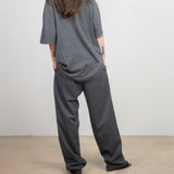 Original Wool Drawstring Pants / Grey