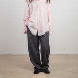 Original Wool Drawstring Pants / Grey